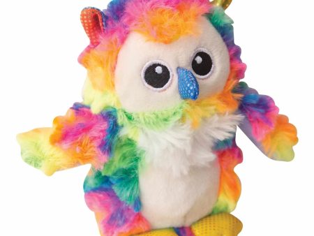 SnugArooz Baby Hootie the Owl Plush Dog Toy 5  Fashion