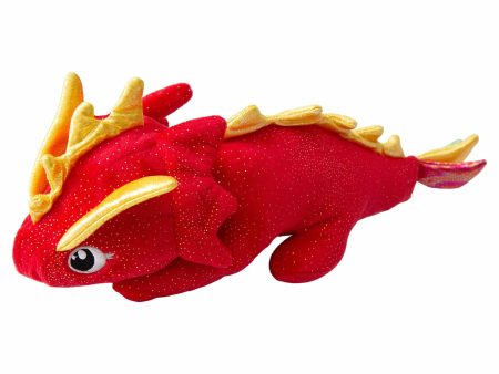 SnugArooz Fire the Dragon Plush Dog Toy 12  For Sale