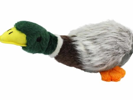 Multipet Migrators Mallard Plush Dog Toy 15  For Discount