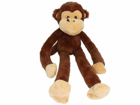 Multipet Swingin  Safari Monkey Plush Dog Toy 19  Hot on Sale