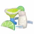 Multipet Margaritaville(R) Margarita Salt Lime Cat Toy Assorted 5.75  3pk Sale