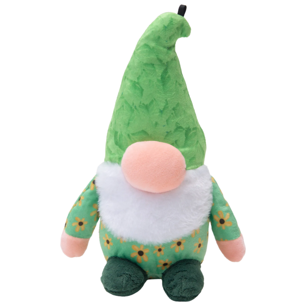 SnugArooz Meadow the Gnome Plush Dog Toy 10  Online Sale