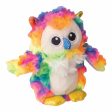 SnugArooz Baby Hootie the Owl Plush Dog Toy 5  Fashion