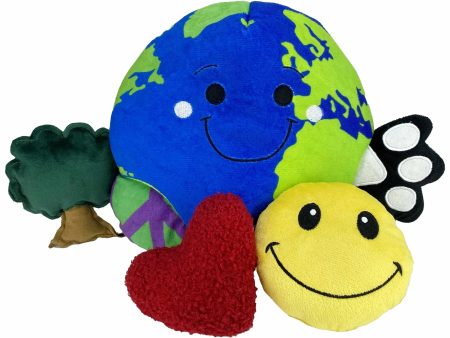 Multipet Hide n Seek Earth Plush Burrow Toy 9  Online Hot Sale