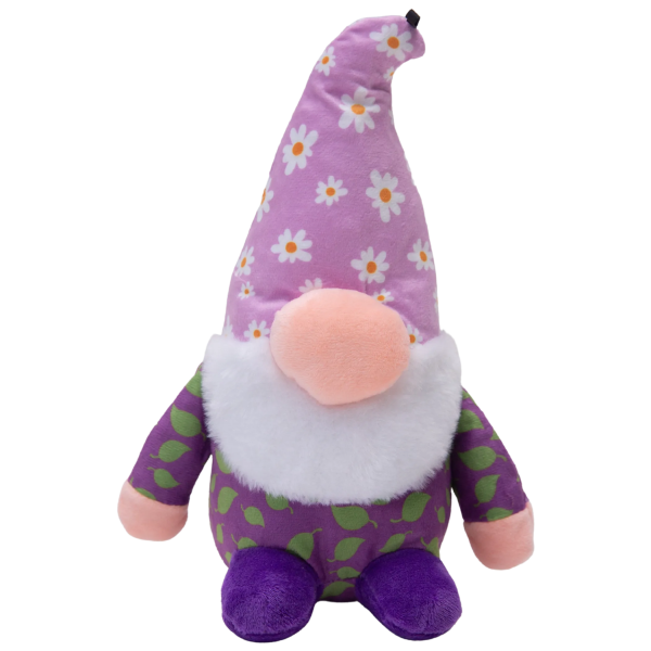 SnugArooz Daisy the Gnome Plush Dog Toy 10  Online Sale