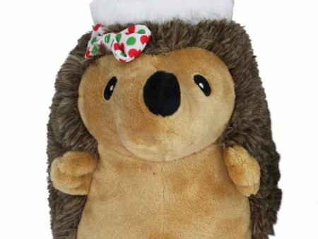 Multipet Hedgehog W Hair Bow & Red Santa Hat - 8  Online Sale