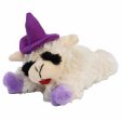 Multipet Halloween Lamb Chop 6.5 w Purple Hat & Paws Online Hot Sale