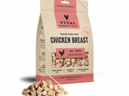 Vital Essentials(R) Freeze-Dried Raw Chicken Breast Dog Treats, on Sale