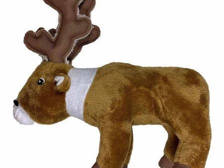 Spunky Pup - Clean Earth Plush Caribou, Small For Discount