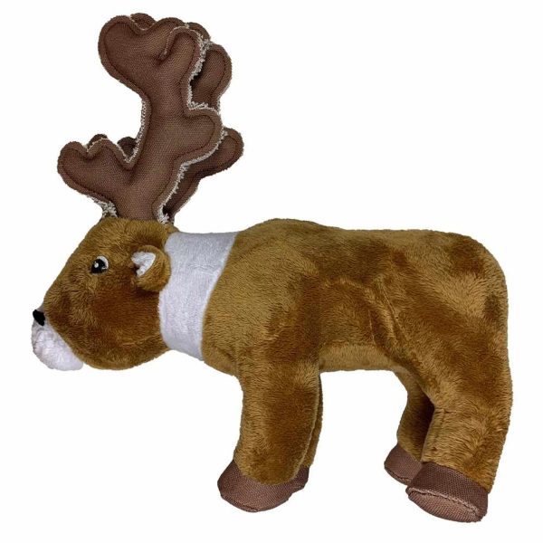 Spunky Pup - Clean Earth Plush Caribou, Small For Discount