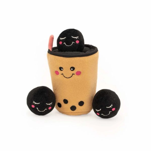 ZippyPaws Burrow - Boba Milk Tea Online