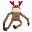 ZippyPaws Holiday Crinkle Reindeer Plush Dog Toy For Cheap