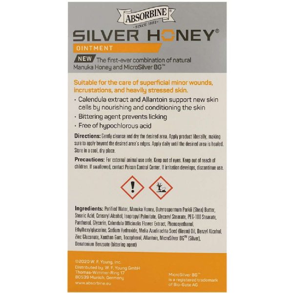 Absorbine Silver Honey Ointment Online Hot Sale