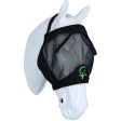 Agradi Horse Masque Anti-Mouches Fine Mesh sans Oreilles Noir For Sale