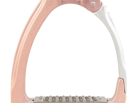 Acavallo Étriers Arena Alu Plus 2.0 avec Strass Rose Antique Alu For Cheap