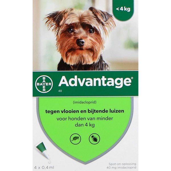 Advantage 40 Spot-On Chien <4kg Fashion