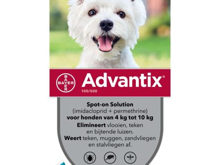 Advantix 100 500 Spot-On Chien 4-10kg Online Sale