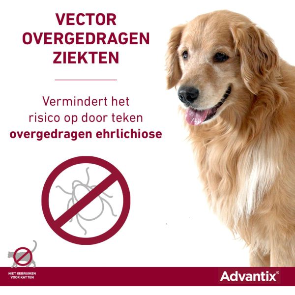 Advantix 400 2000 Spot-On Chien 25-40kg For Sale