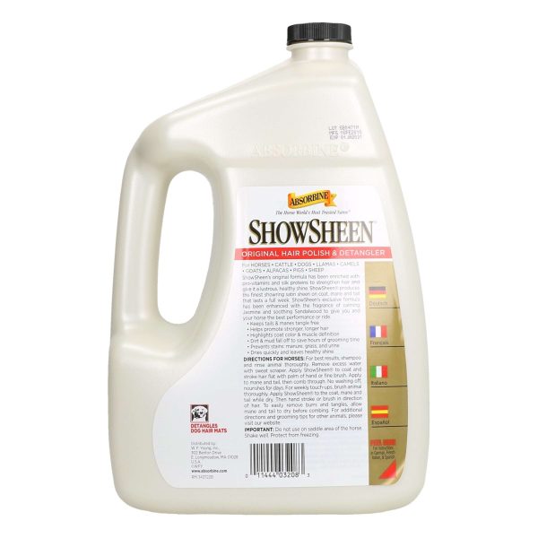 Absorbine Démêlant Showsheen For Sale