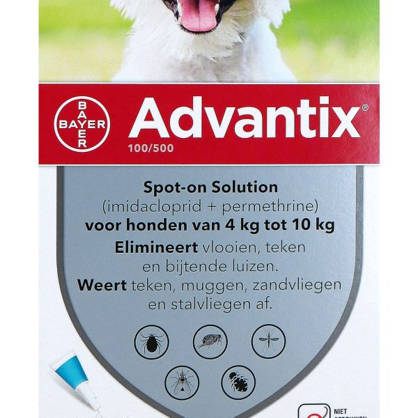 Advantix 100 500 Spot-On Chien 4-10kg Online Sale