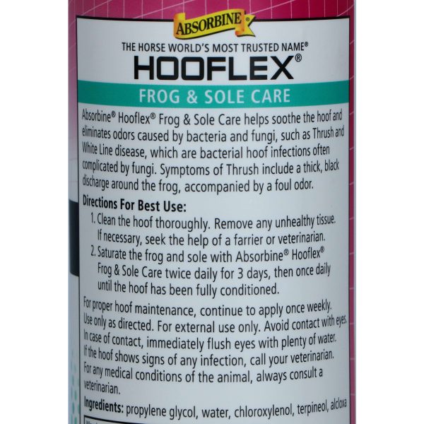 Absorbine Lotion pour Sabots Hooflex Frog&Sole Care 355ml Online now