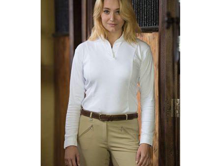 Shires Jacht en Show Shirt Ladies White For Discount