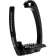 Tech Stirrups Stijgbeugels Venice Sloped Evo Swarovski Zwart Zwart Discount