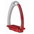 Tech Stirrups Stijgbeugels Venice Sloped Evo Swarovski Zilver Rood Supply