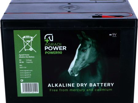 Ako Batterie de Clôture Alkaline Petit 90Ah 9V Vert 90Ah-9V For Sale