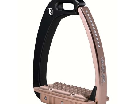 Tech Stirrups Stijgbeugels Venice Swarovski Kind Zwart Rosegoud Online now