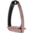 Tech Stirrups Stijgbeugels Venice Sloped Evo Swarovski Zwart Rosegoud For Sale