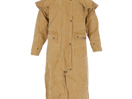 Scippis Duster Coat Tan Mustard Discount