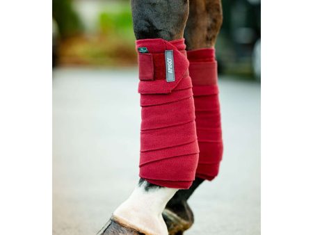 Amigo Bandages Fleece Mulberry Sale