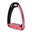 Tech Stirrups Stijgbeugels Venice Swarovski Kind Zwart Roze For Discount