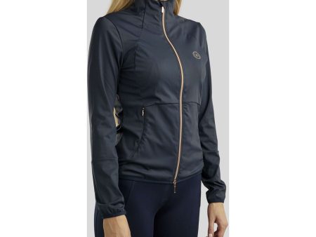 Rebel Jack Softshell Rosegold Crystals Navy Cheap