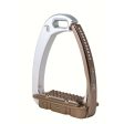 Tech Stirrups Stijgbeugels Venice Swarovski Kind Zilver Bruin Hot on Sale