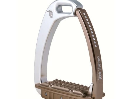 Tech Stirrups Stijgbeugels Venice Swarovski Kind Zilver Bruin Hot on Sale