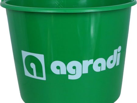 Agradi Seau avec Logo Vert 12L Vert Supply