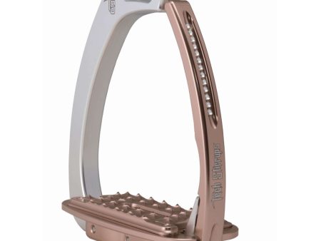 Tech Stirrups Stijgbeugels Venice Sloped Evo Swarovski Roségoud Zilver Sale