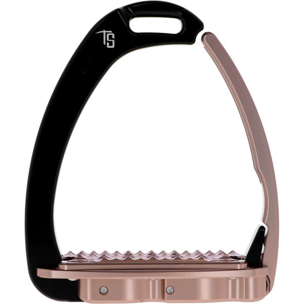 Tech Stirrups Stijgbeugels Venice Sloped Evo Swarovski Zwart Rosegoud For Sale