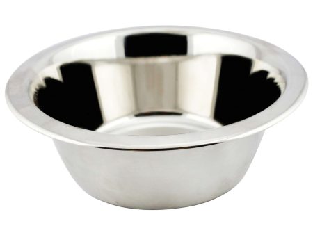 Weatherbeeta Dog Bowl Stainless Stell Silver Cheap