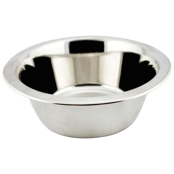 Weatherbeeta Dog Bowl Stainless Stell Silver Cheap