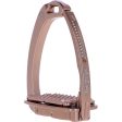 Tech Stirrups Stijgbeugels Venice Plus Swarovski Dressuur Rosegoud Hot on Sale