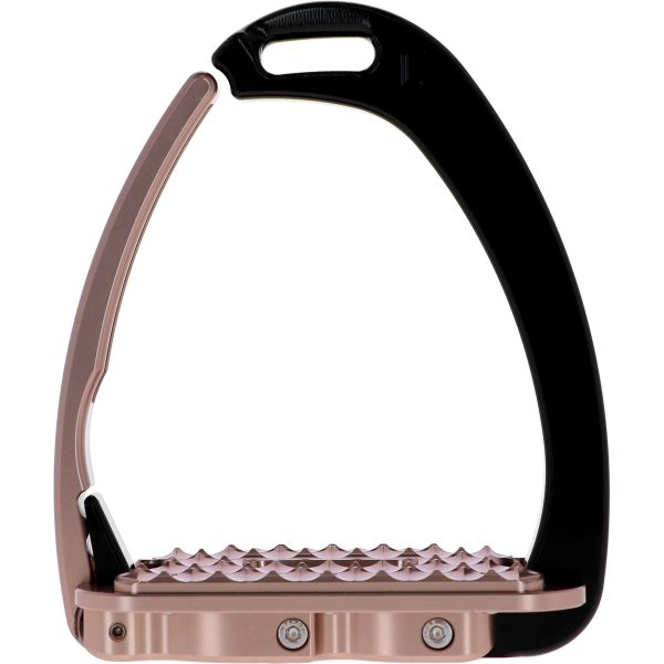 Tech Stirrups Stijgbeugels Venice Sloped Evo Swarovski Zwart Rosegoud For Sale