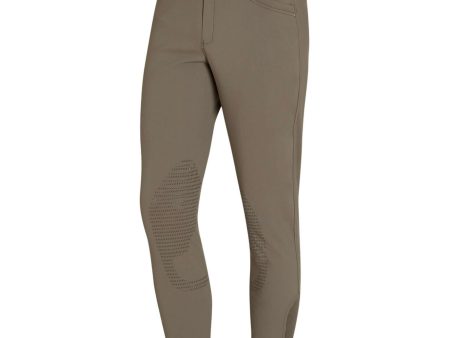 Schockemöhle Rijbroek Equinox Summer Fynn Heren Knie Grip Taupe on Sale