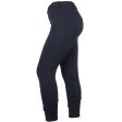 Saddlehugger Rijbroek Knee Patch Dames Navy Hot on Sale