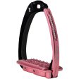 Tech Stirrups Stijgbeugels Venice Sloped Evo Swarovski Zwart Roze Online now