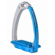 Tech Stirrups Stijgbeugels Venice Sloped Evo Swarovski Zilver Blauw Fashion