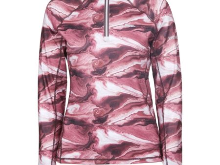 Weatherbeeta Shirt Ruby Swirl Marble Burgundy Fashion