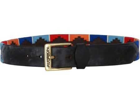 Shires Polo Riem Drover Turquoise Red Orange Blue on Sale